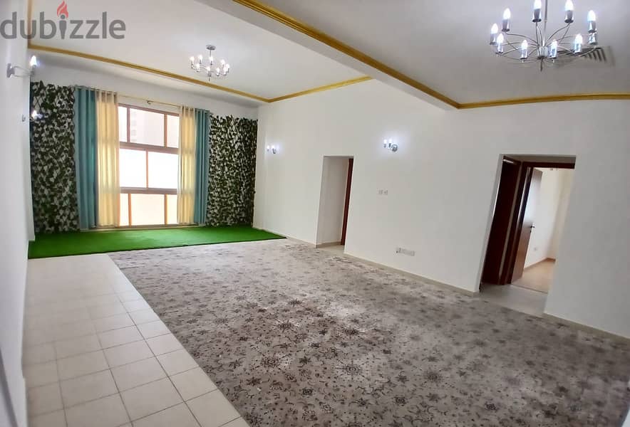 Stunning 3+ BR Semi-Furnished Apartment in Seef with Pool and Gym 0