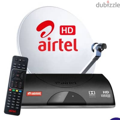 Airtel reciver dish remote recharge