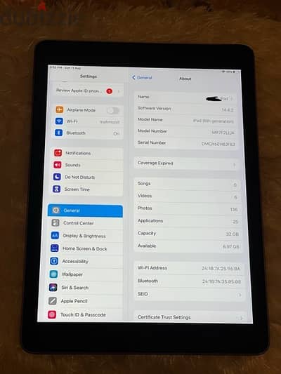 ipad 6th no sim only wifi