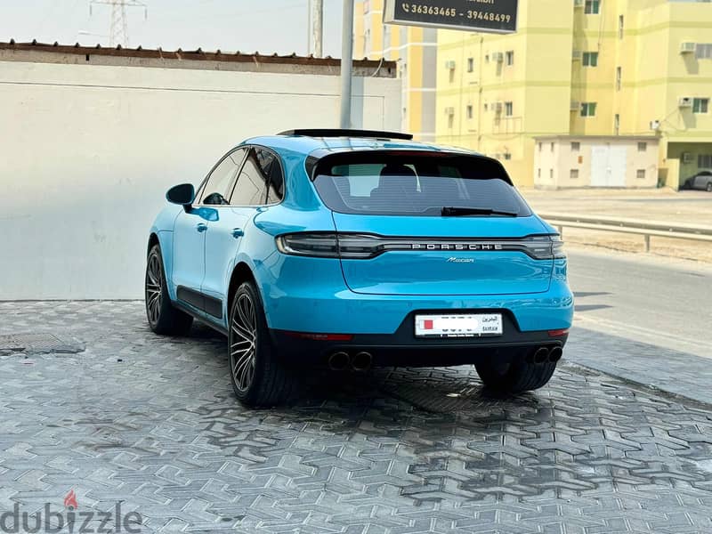 Porsche Macan 2021 blue 6