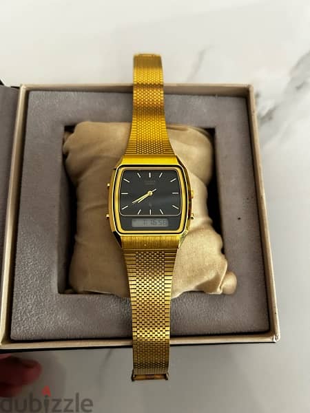 vintage citizen watch japan dual time 2