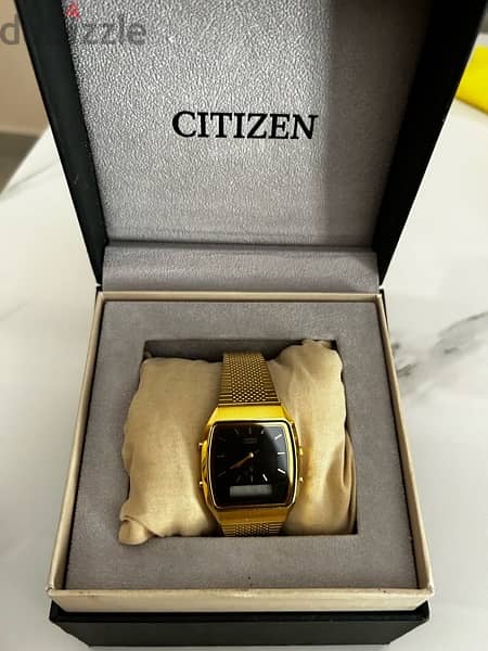 vintage citizen watch japan dual time 3