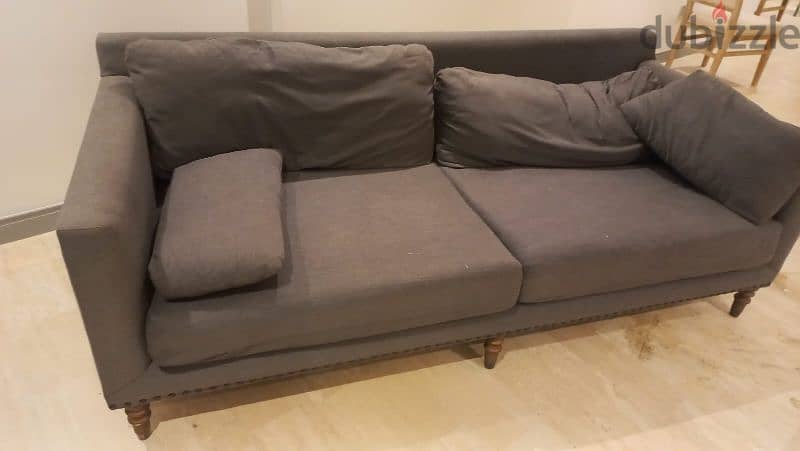 pottery barn sofa 100 bd 0