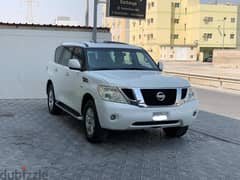 Nissan Patrol SE 2013 white