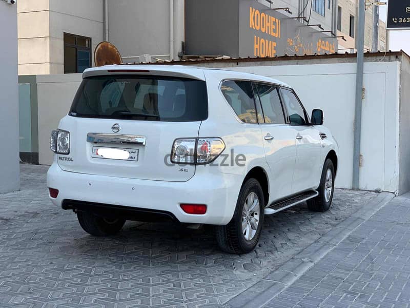 Nissan Patrol SE 2013 white 6