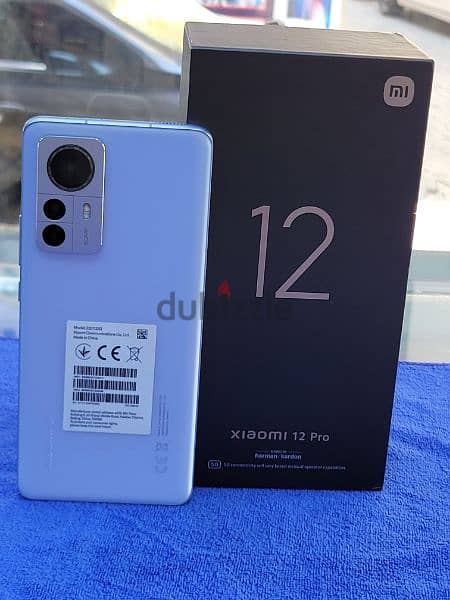 Xiaomi 12 pro 5G 256 GB internal memory 12gb ram like new condition 0