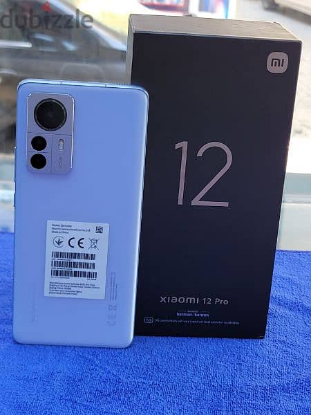 Xiaomi 12 pro 5G 256 GB internal memory 12gb ram like new condition 1