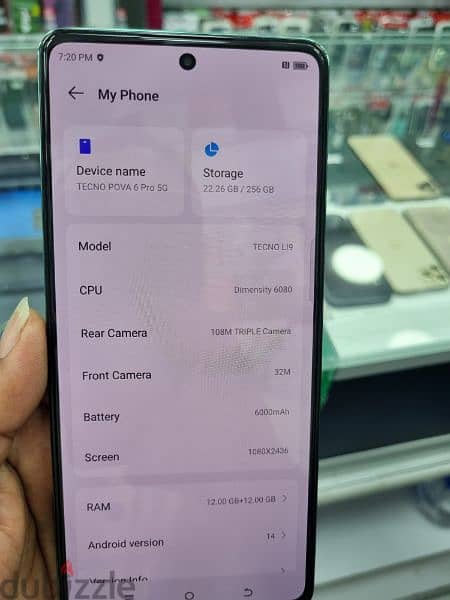 Tecno pova 6 pro 5g for sell 2