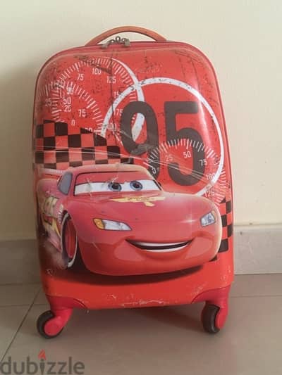 brand new Disney’s McQueen luggage