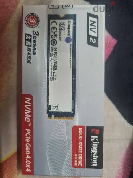 Kingston 500GB NVMe internal SSD for laptop and computer 0