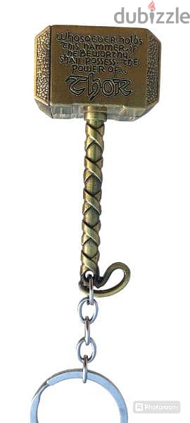 MARVEL THOR HAMMER KEYCHAIN 1