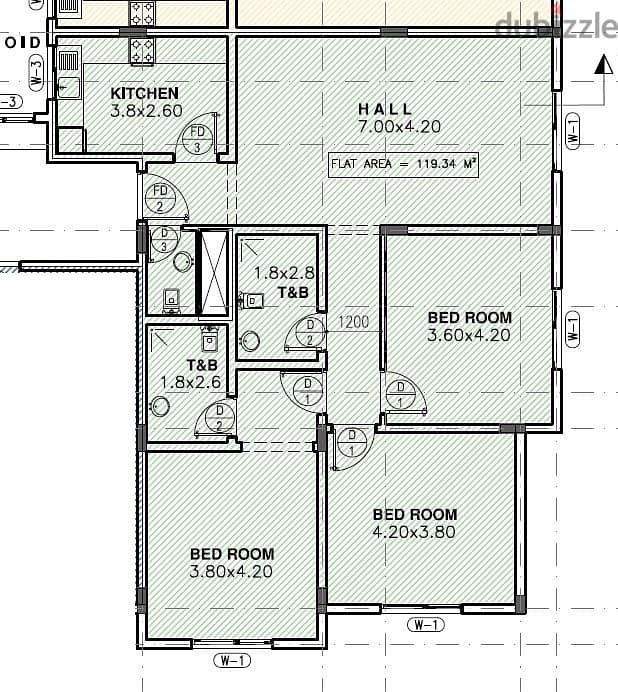 flat for rent-شقة للايجار 1