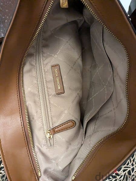 Original Camel Brown Michael Kors Bag for sale 4