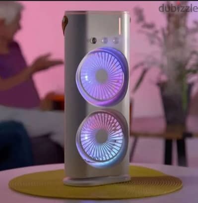 Double-ended Spray Fan Portable Humidifier