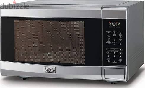 Black+Decker 42L Microwave Oven with Grill - Silver | MZ42PGSS