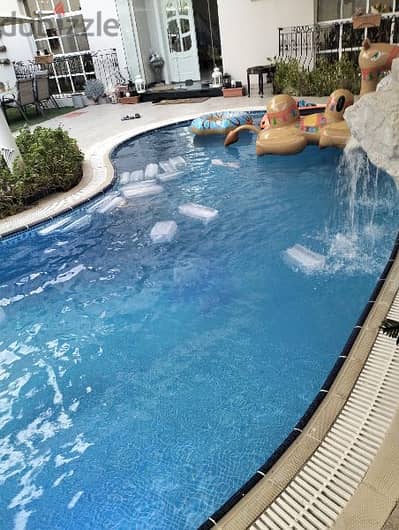 Swimming Pool Cleaning, Tile Fixing, Grouting, Pump repairing