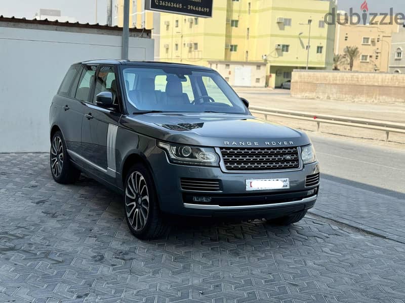 Land Rover Range Rover 2016 grey 0