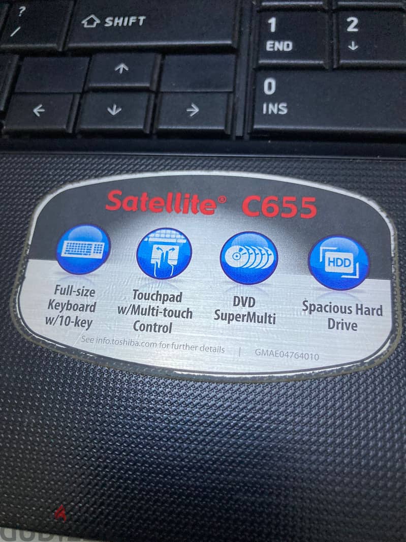 Neatly use Toshiba Satellite C655 Laptop 2