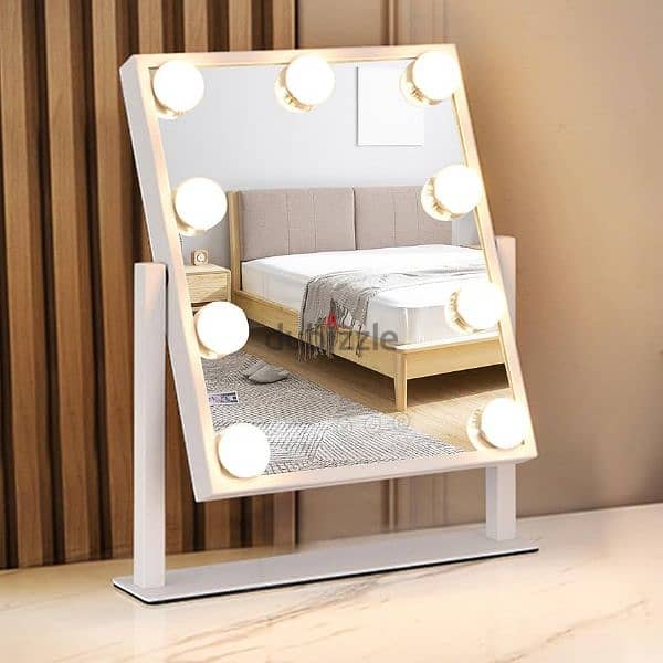 Makeup Mirror & Lights,with 9 LED Bulbs for Dressing Table & Bedroom 5