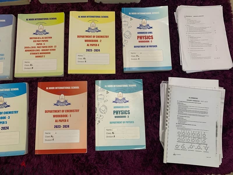 Al Noor Cambridge AS and A Level Textbooks and Pastpaper Booklets 4