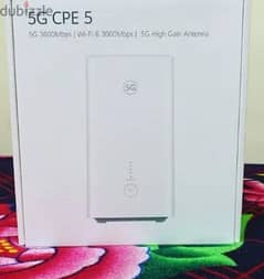 5G cpe 5 for STC wifi 6 delivery also available