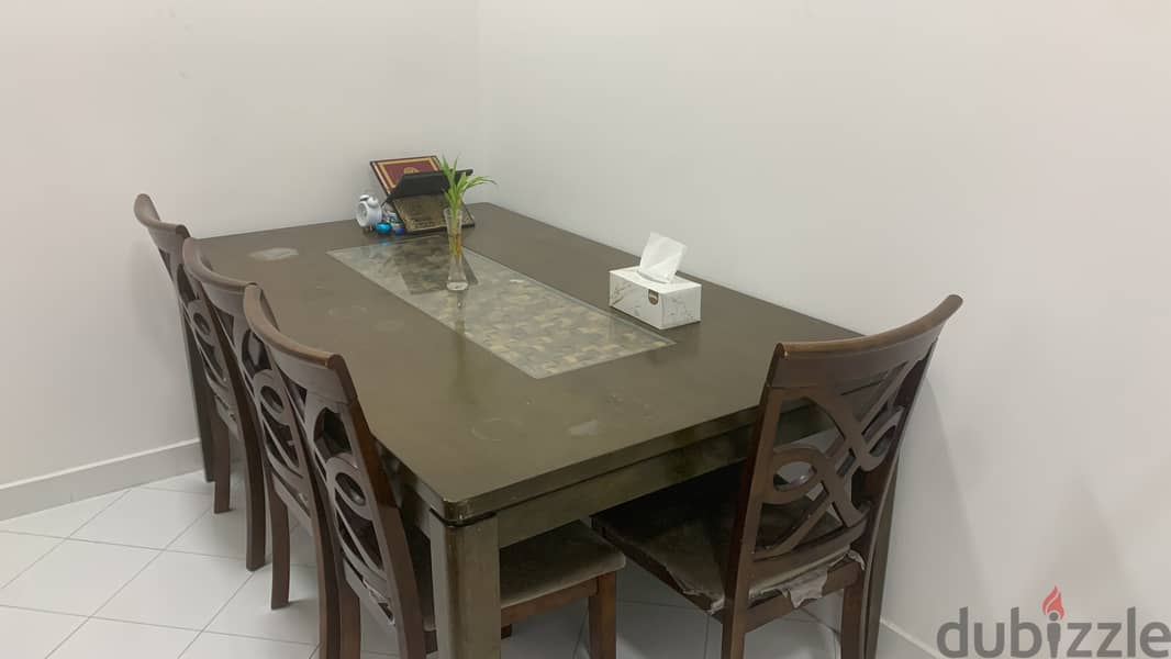 Dining table (Negotiable) 1