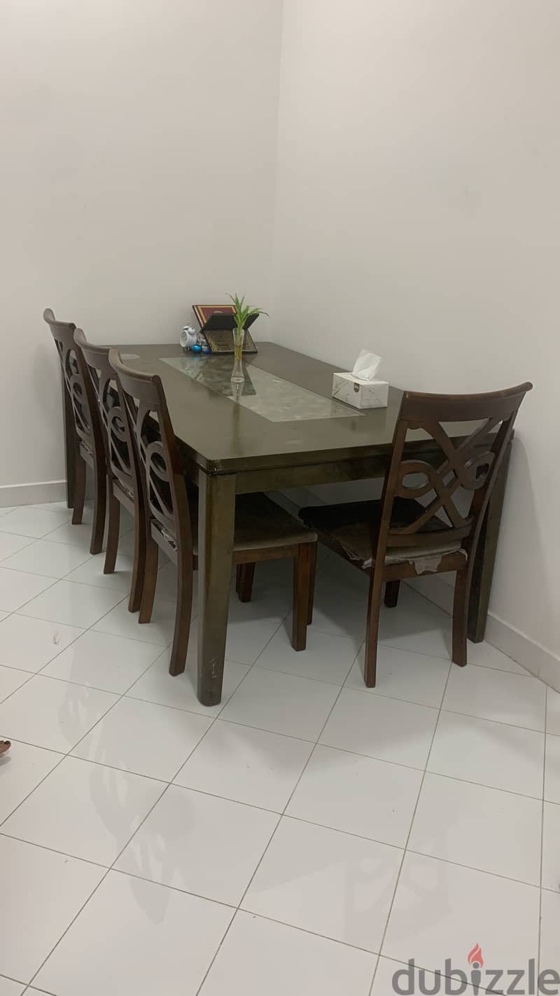 Dining table (Negotiable) 2