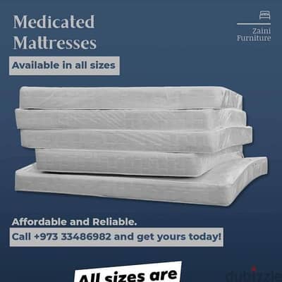 New medicated mattress and furniture for sale only low prices. . .