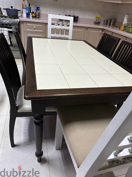 kitchen table with 6 chairs 4