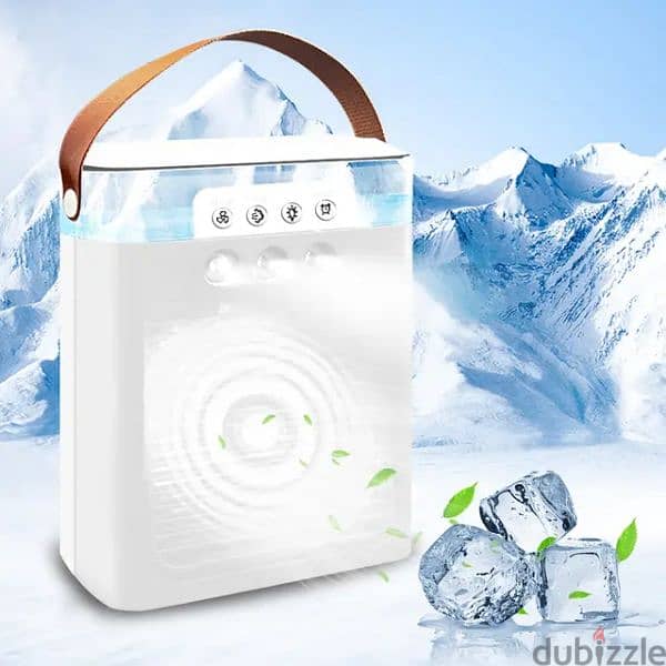 3 in 1 Mini Air Cooler USB Connection Portable Fan Humidifier  Cooler 1