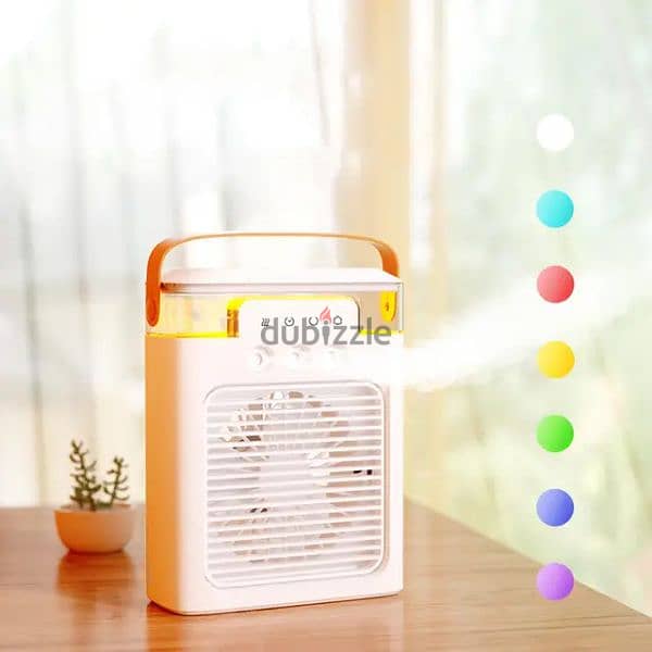 3 in 1 Mini Air Cooler USB Connection Portable Fan Humidifier  Cooler 5