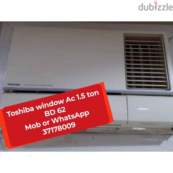 variety of splitunit window Ac fridge washing machine for sale 9