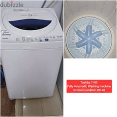 Toshiba washing machine and other items for sale with Delivery 0