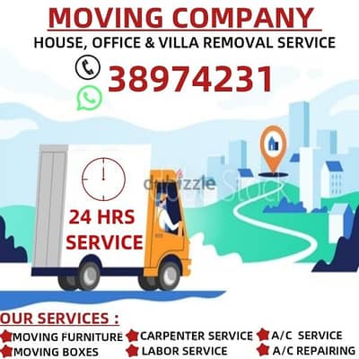 house shifting moving transport service available