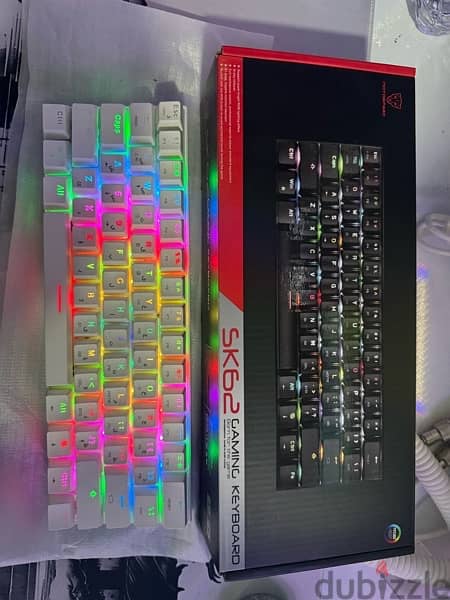 for sale     1. Keyboard wireless RGB  2. cpu air coolerRGB 3. mixer. 1