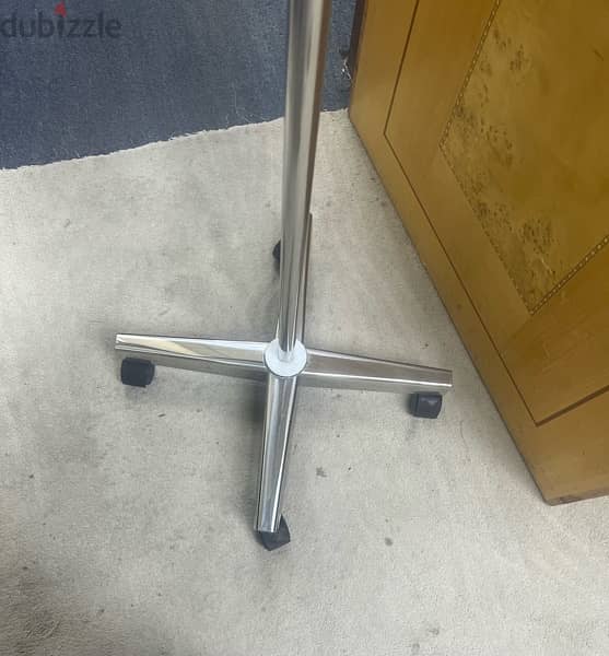 stainless steel I. V medical stand 0