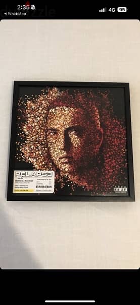 rare Eminem signed album 0