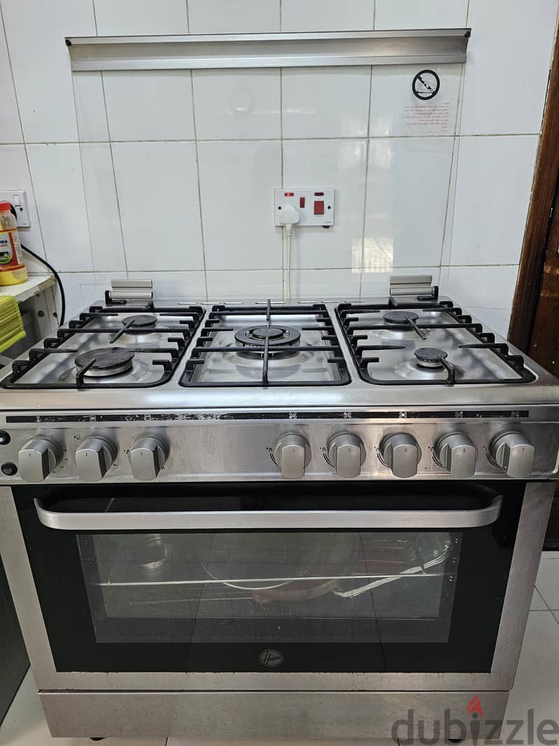 Hoover 5 gas burner cooker gas stove 2