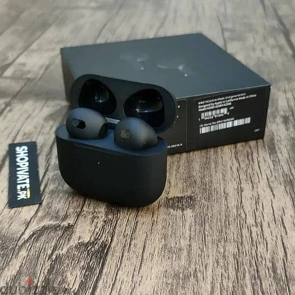 Airpods 3rd Generation Black Edition Free Delivery in all over Bahrain 1