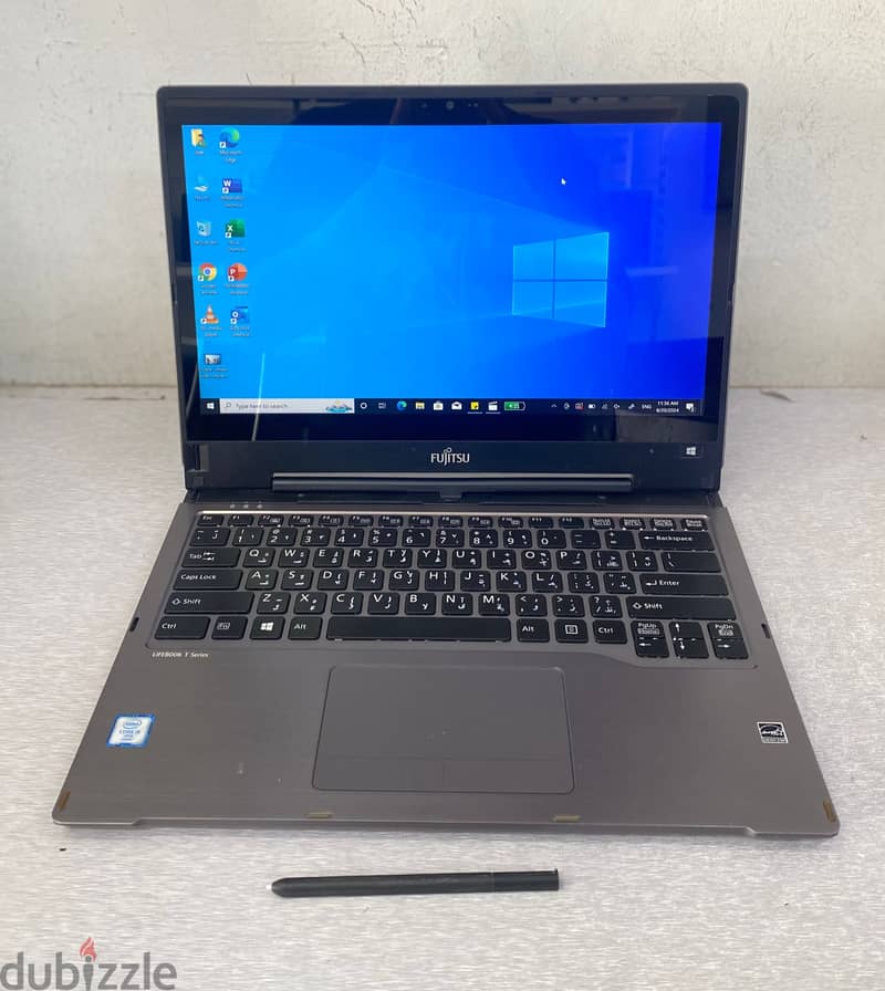 Fujitsu Core i5 6th Gen 2-in-1 Foldable 14"Touch Laptop (Stylish Pen) 7