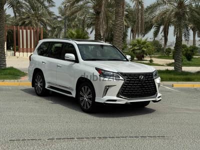 Lexus LX 570s Super Sport 2018 white