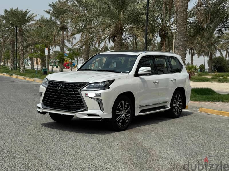 Lexus LX 570s Super Sport 2018 white 1