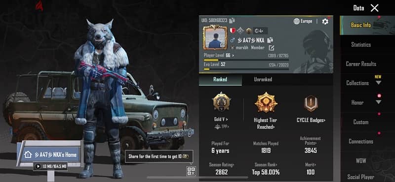 30 BD Pubg Account Sale 2