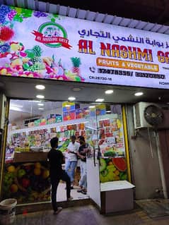 Running Vegetables & Fruits shop 0