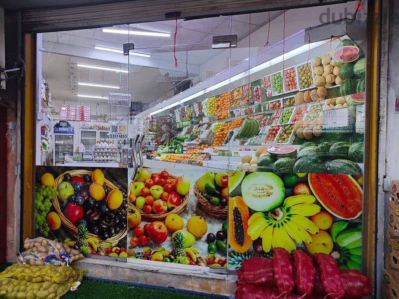 Running Vegetables & Fruits shop 2