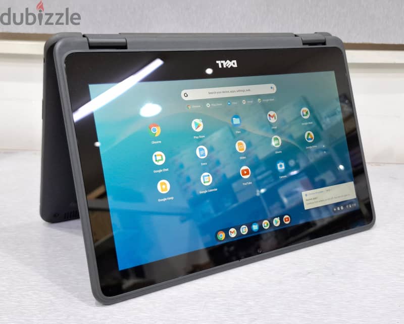 DELL Touch 2 In 1 Chromebook (FREE BAG & AirPods) Built-in Play Store 5