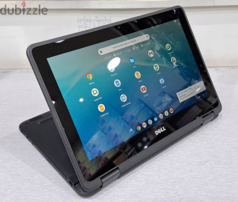 DELL Touch 2 In 1 Chromebook (FREE BAG & AirPods) Built-in Play Store 7