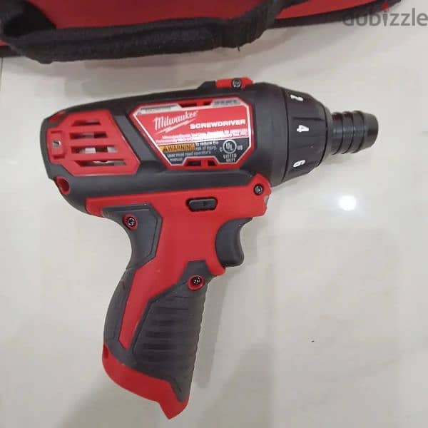 New Milwaukee M12 Screwdriver/Drill MODEL 2401-20 مفك ملواكي جديد 13