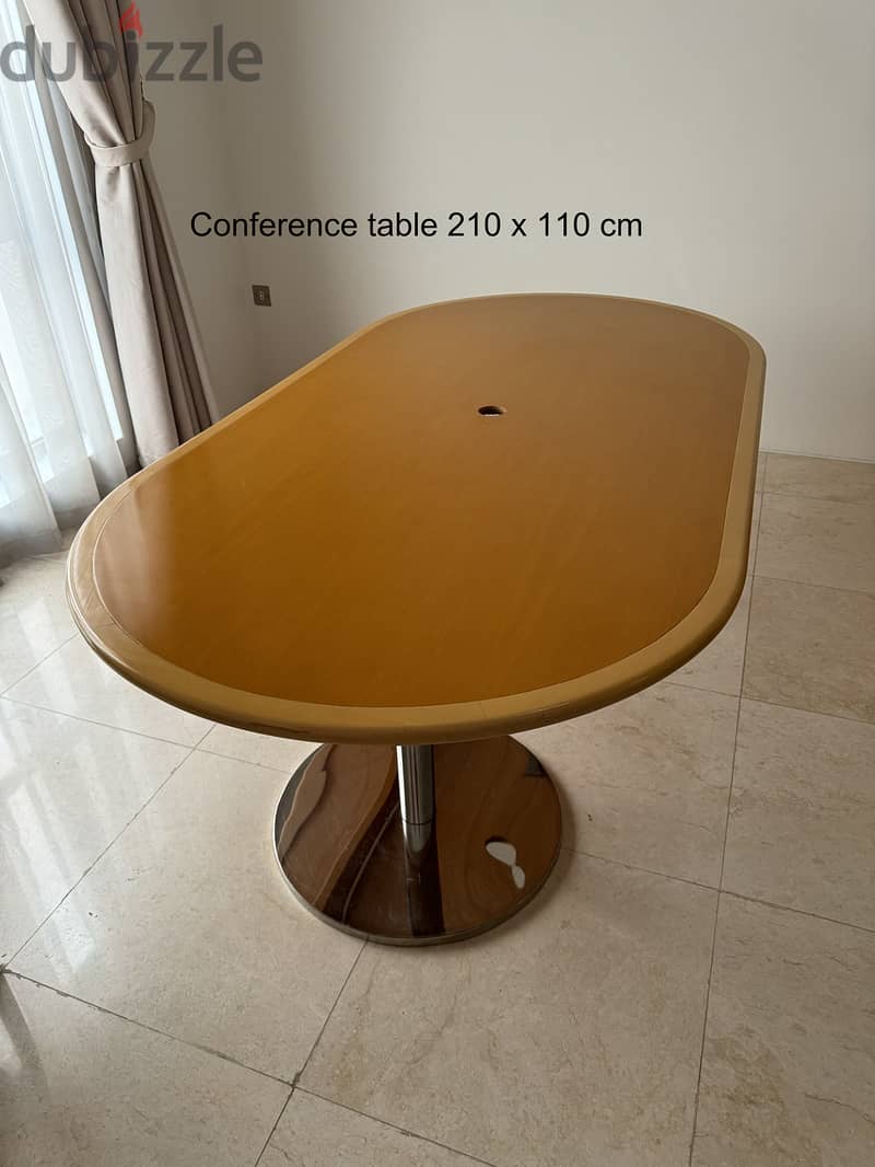 Conference table 210 x 110 cm 0