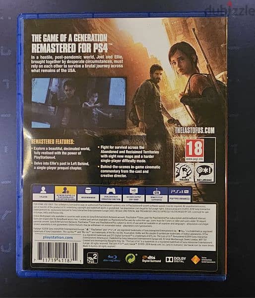 The Last of Us (Remastered version) PS4 1